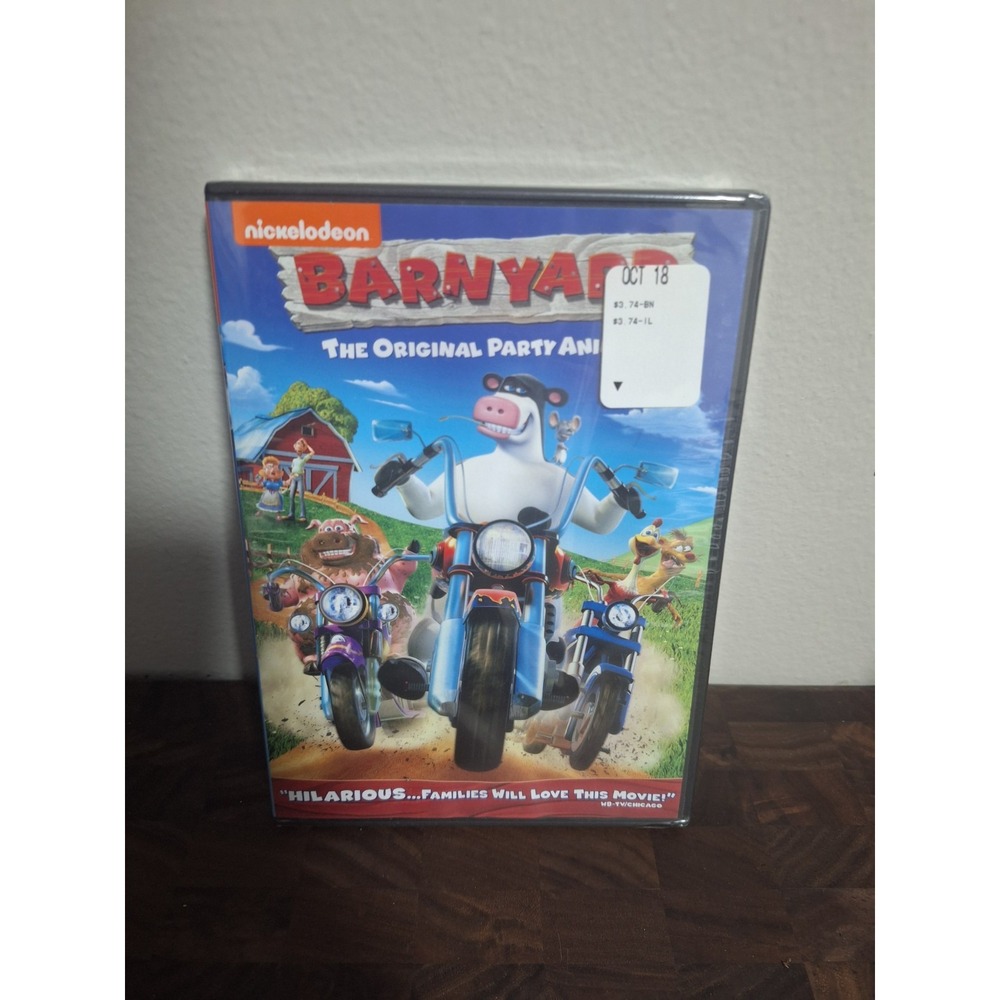 Barnyard The Original Party Animals DVD Family Fun Nickelodeon Movie New Sealed